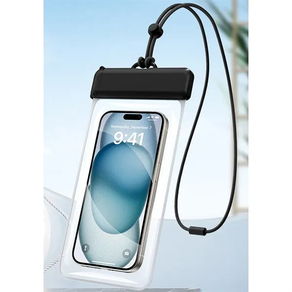 Waterproof Universal Clear Phone Pouch with Triple-Lock Seal