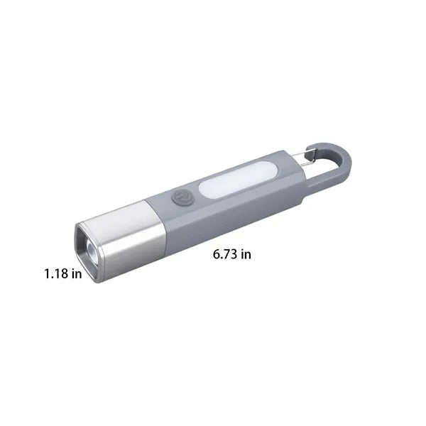 Adjustable Focus Rechargeable Durable Waterproof Flashlight