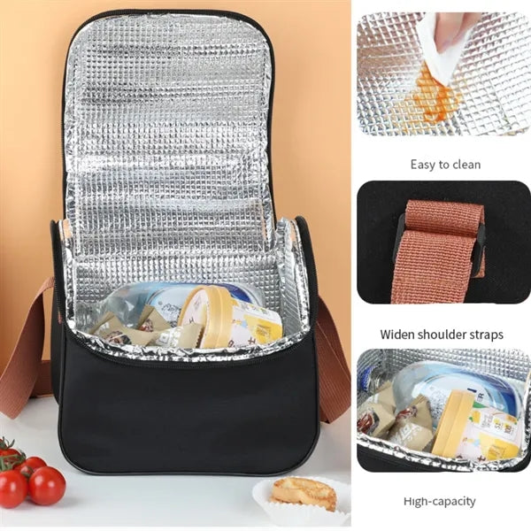 Thermal Lunch Tote Cooler Bag With Strap Free Shipping
