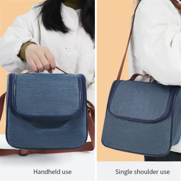 Thermal Lunch Tote Cooler Bag With Strap Free Shipping