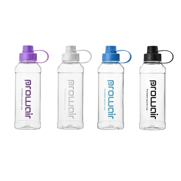 Clear 32oz Sports Water Bottle