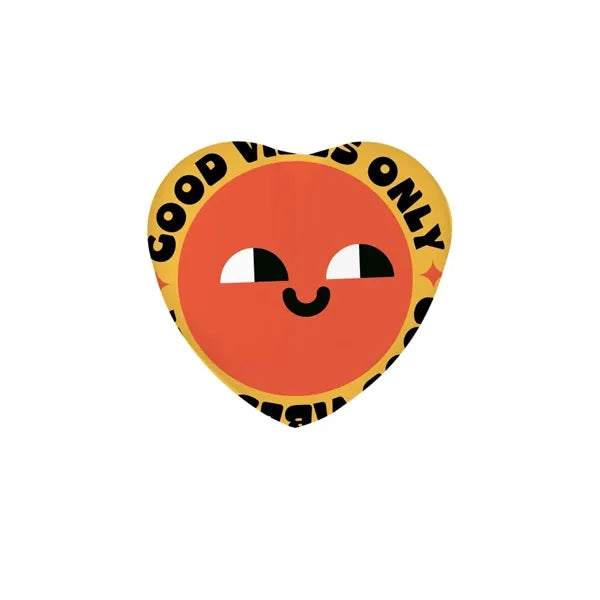 Heart-shaped Custom Button