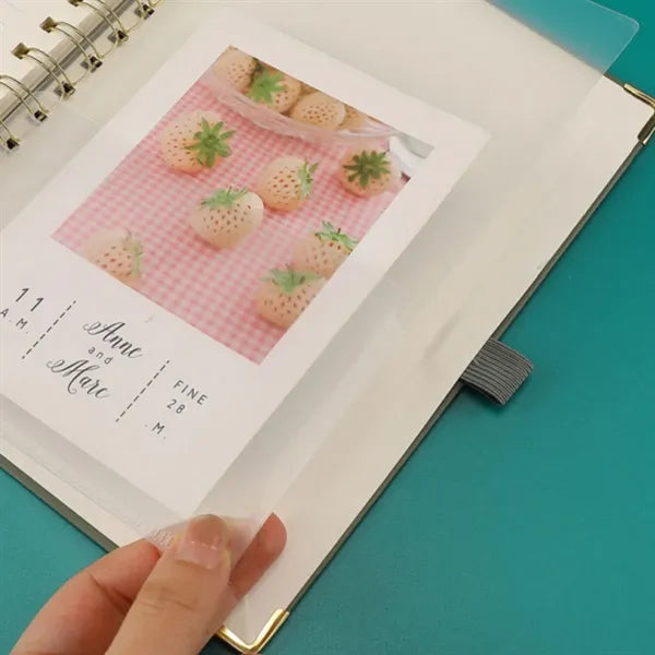 Hardcover A5 Spiral Notebook with Elastic Bands