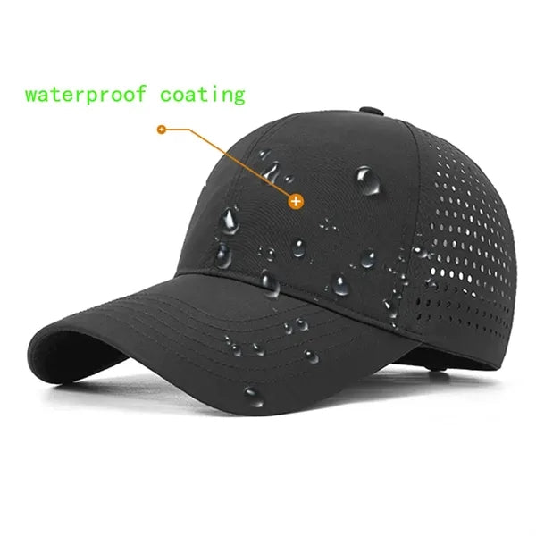 Waterproof Breathable Baseball Cap with Ventilation