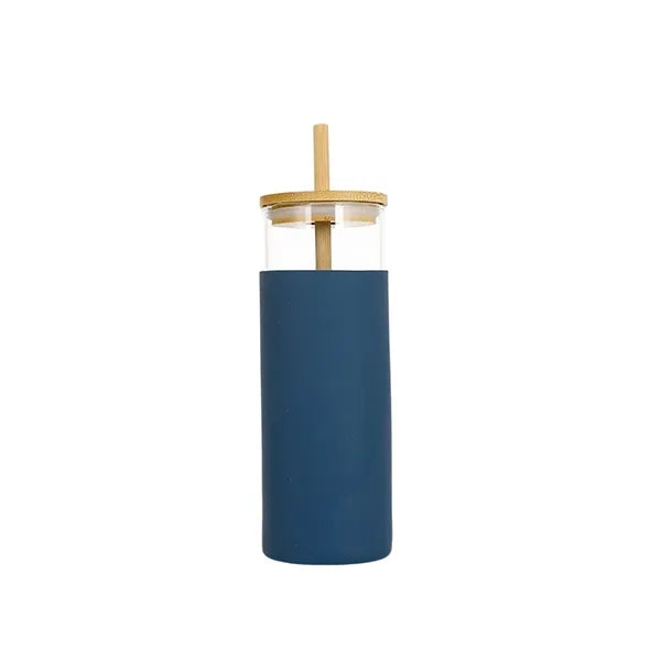 Glass Straw Tumbler
