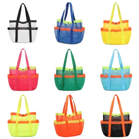 Durable Mesh Beach Tote