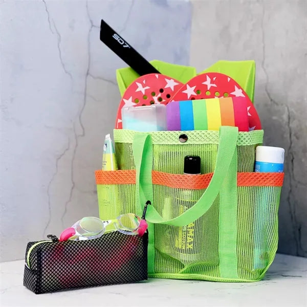 Durable Mesh Beach Tote