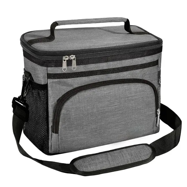 Insulated Lunch Bag with 4 Pockets