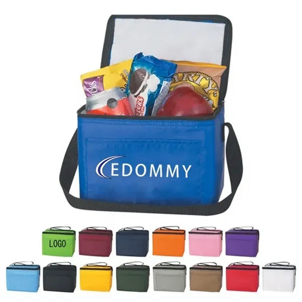 Heathered Non-Woven Cooler Lunch Bag