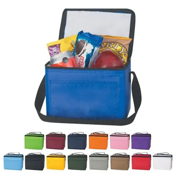 Heathered Non-Woven Cooler Lunch Bag