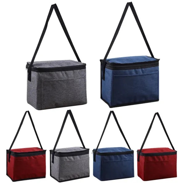 Heathered Non-Woven Cooler Lunch Bag