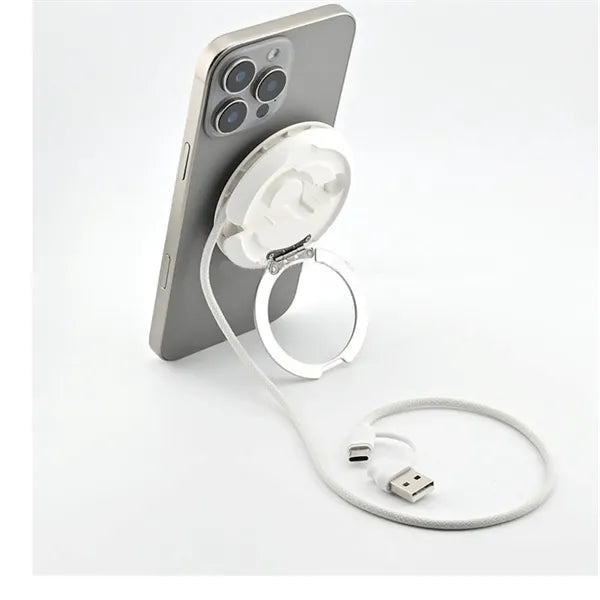 15W Bracket Desktop Phone Holder USB Cable Set Mobile Phone
