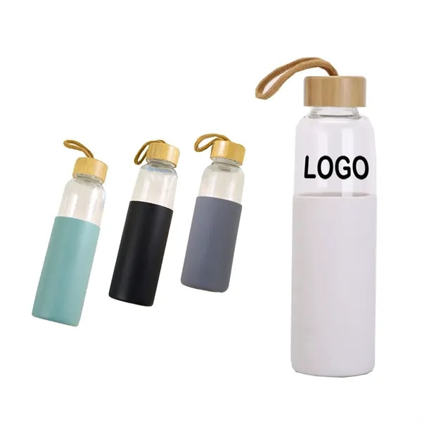 High Borosilicate Glass Sports Water Bottle