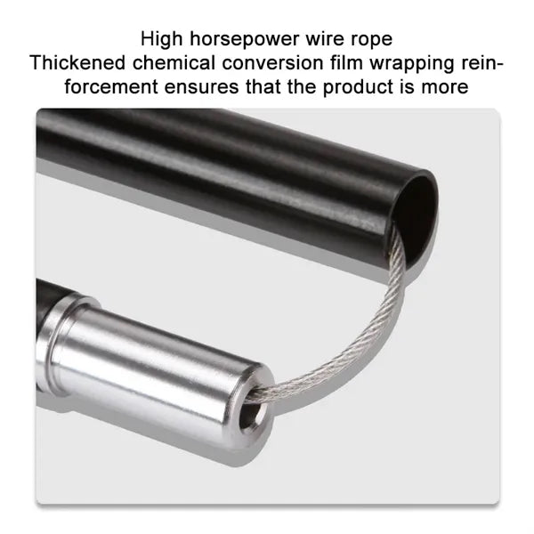 Aluminum Collapsible Trekking Pole with Adjustable Height