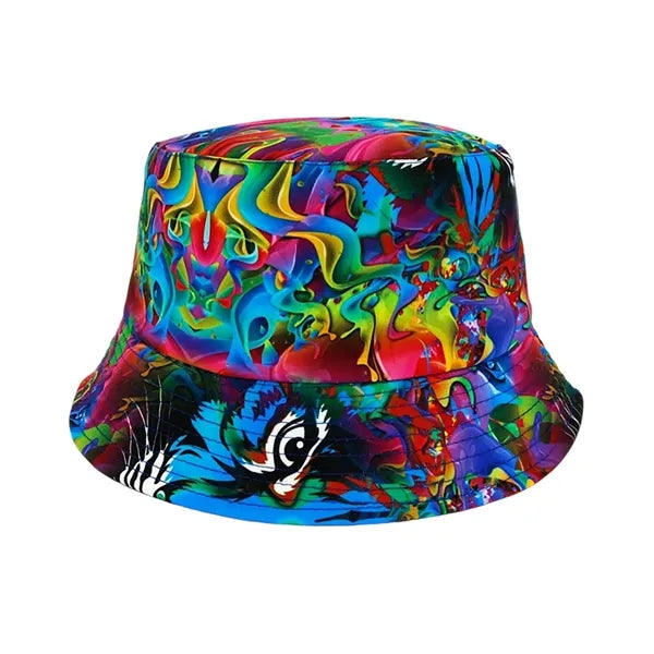 Plastic Tie Dye Hat
