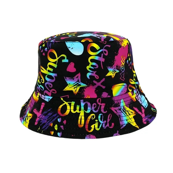 Plastic Tie Dye Hat