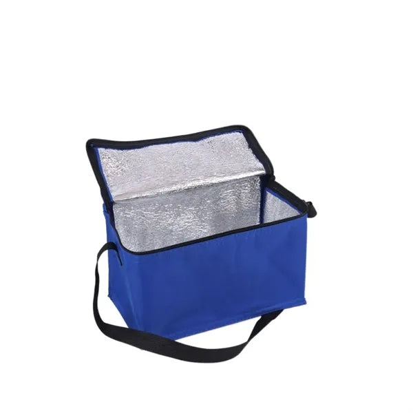 Heathered 6-Can Insulated Cooler Lunch Bag