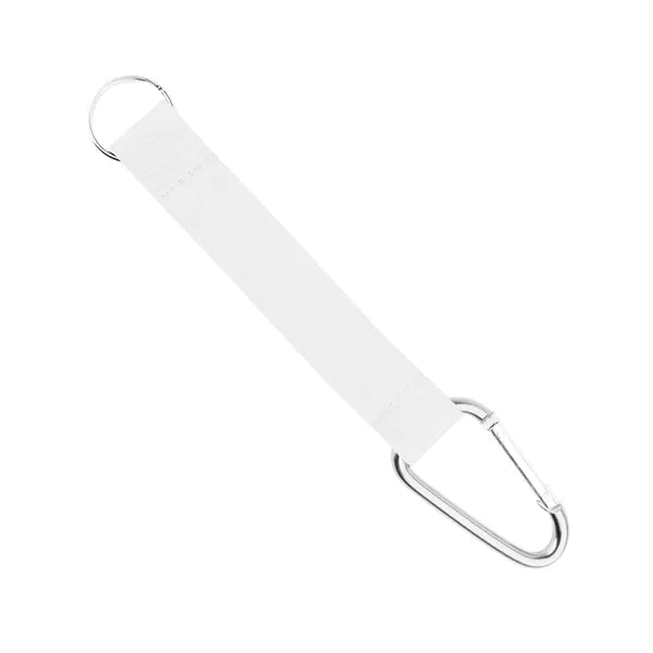 3/4" Polyester Carabiner Lanyard Keychain Strap W/ Keyring