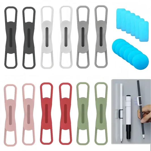Multifunctional Silicone Pen Holder