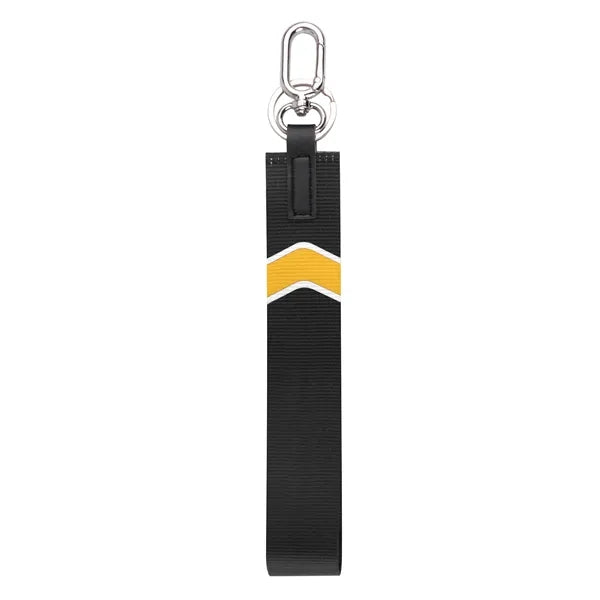 1 1/4" Polyester Wrist Lanyard Keychain Strap W/ Key ring
