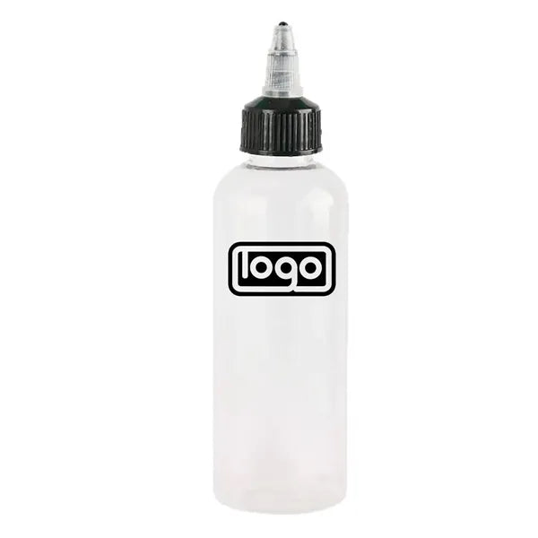 Transparent Squeeze Dispenser Bottle