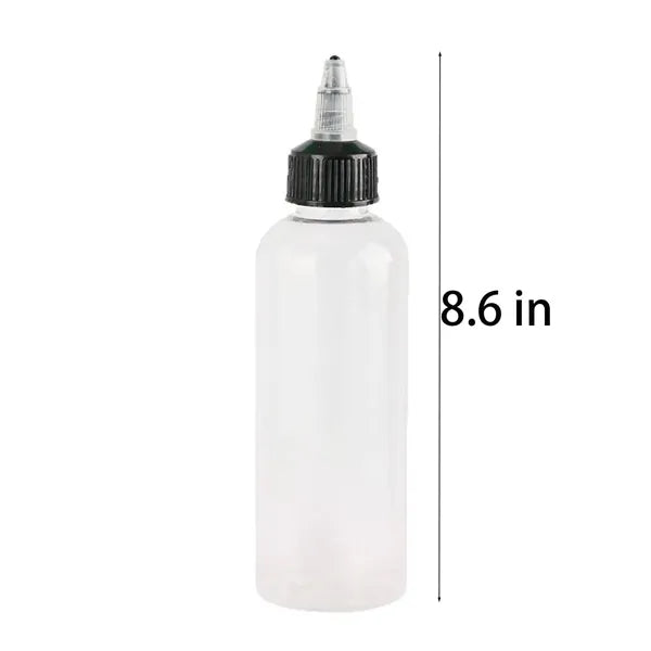 Transparent Squeeze Dispenser Bottle