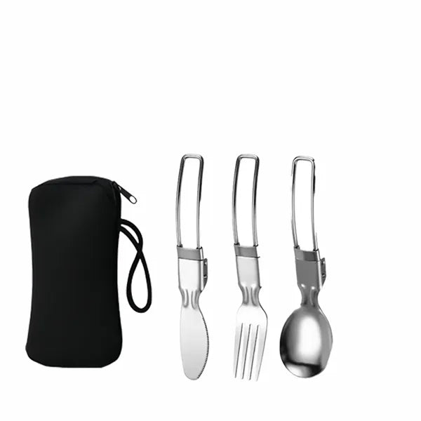 Stainless Steel Folding Portable Utensils