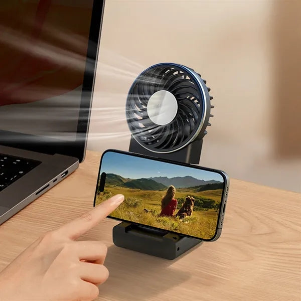 Portable USB Rechargeable Foldable Handheld Mini Fan