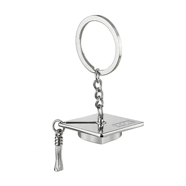 Graduation cap keychain