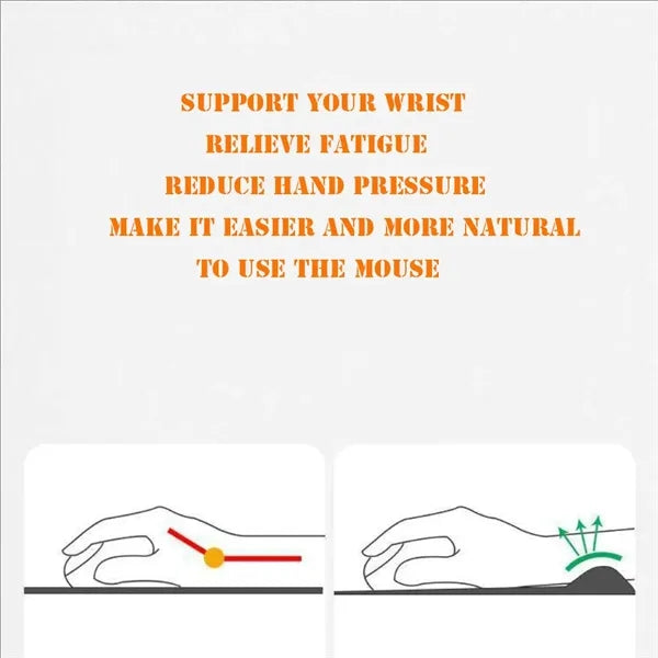 Wrist Guard Sponge Mouse Pad