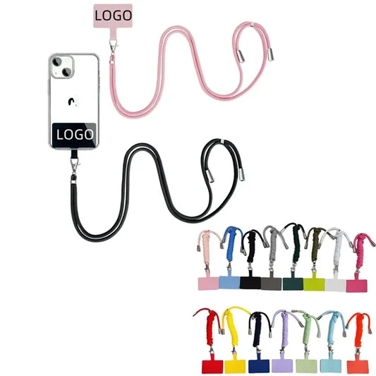 Polyester Cell Phone Lanyard Badge Holder Free Shipping
