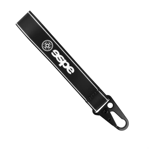 1" Nylon Wrist Lanyard Keychain Strap with Carabiner Clip