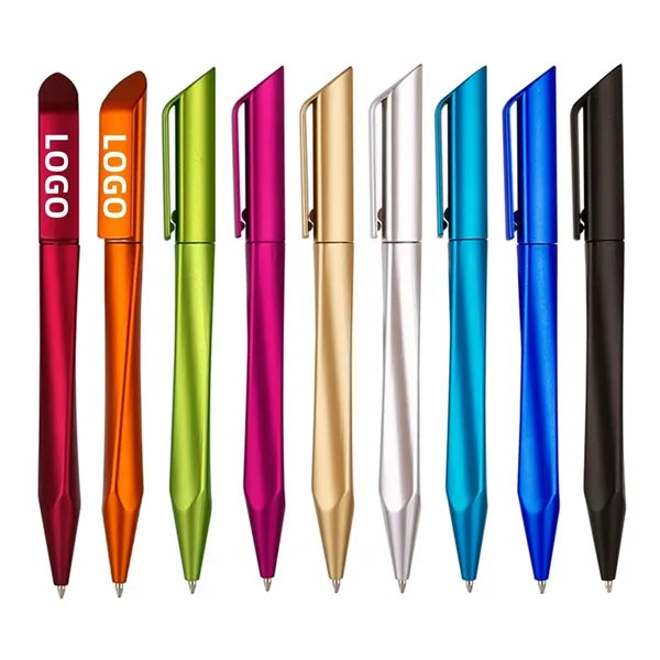 Simple Twist Metal Paint Ballpen