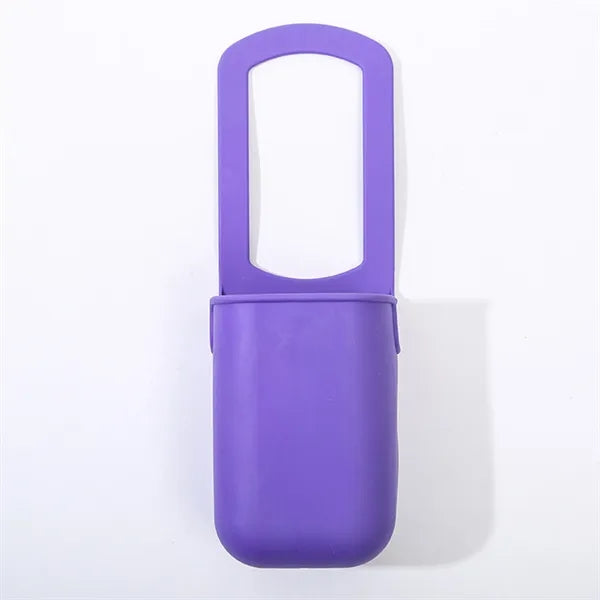 Bicycle handlebar multifunctional silicone cup holder