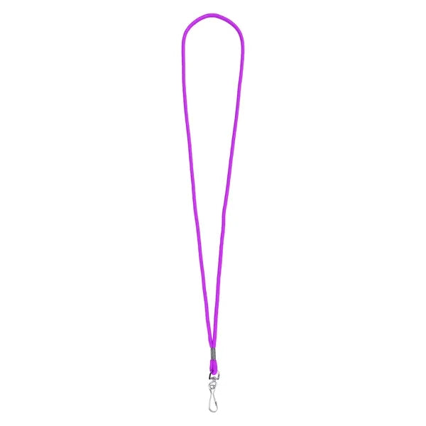 1/5" Nylon Colorful Rope Lanyards Cord W/ Swivel J Hook