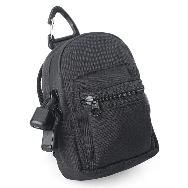 Multi-Compartment Waterproof Tactical Nylon Mini Backpack