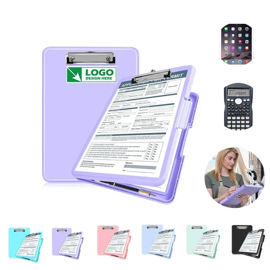 A4 Side Opening Plastic Clipboards