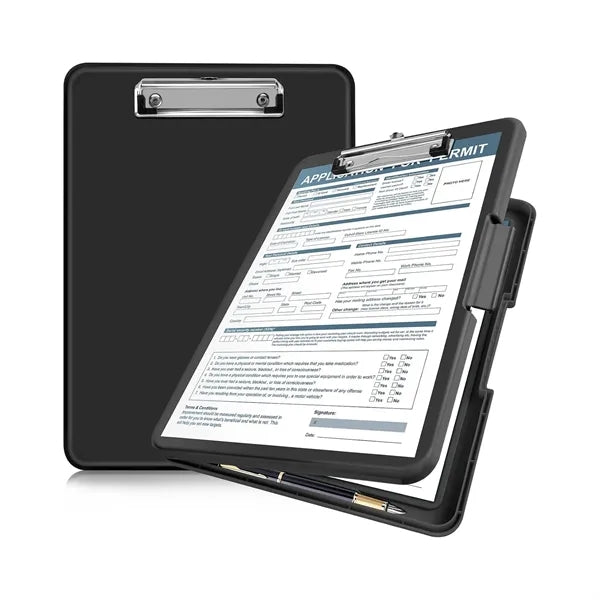 A4 Side Opening Plastic Clipboards