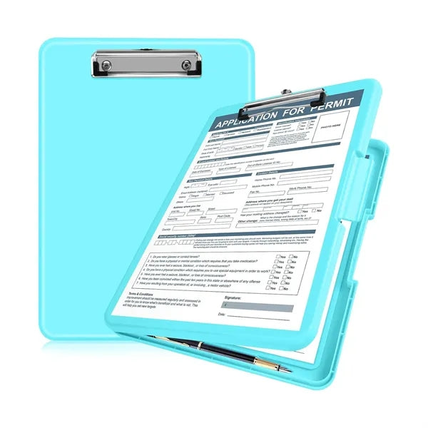 A4 Side Opening Plastic Clipboards