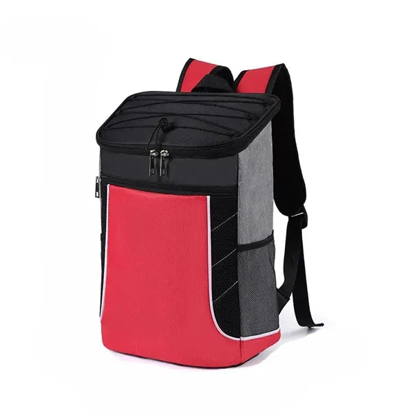 24-Can Backpack PEVA Lining Insulated Cooler Bag