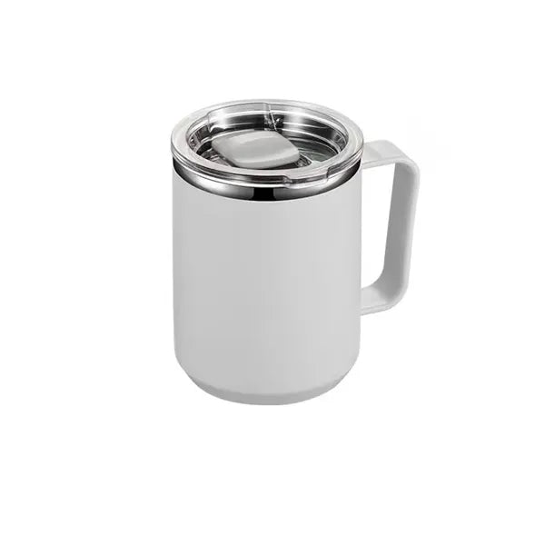 15oz Minimalist Stainless Steel Mug With Handle