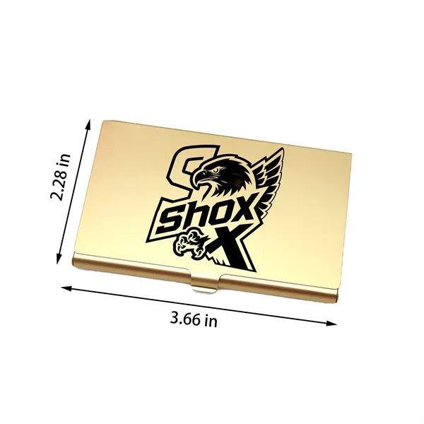 Premium Metal Business Card Case