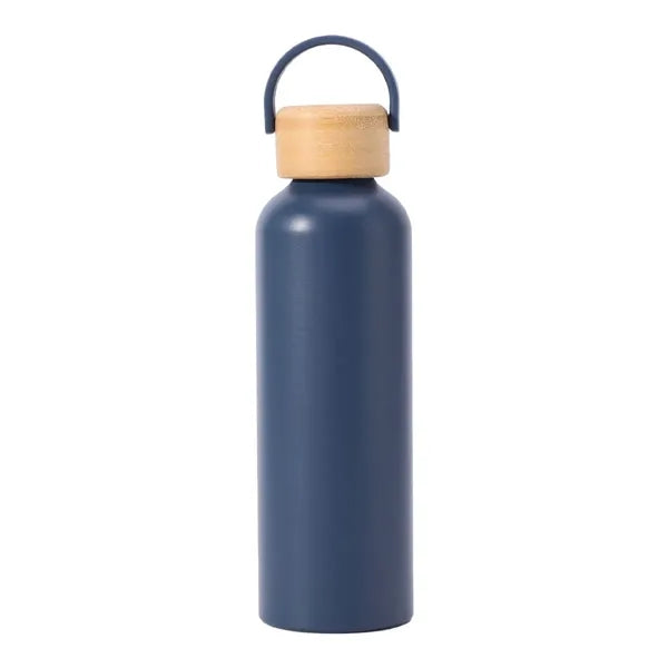 24oz Water Bottle with Bamboo Lid & Aluminum Body
