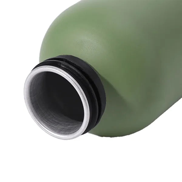 24oz Water Bottle with Bamboo Lid & Aluminum Body