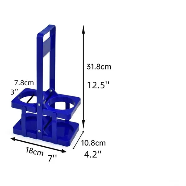 Portable Foldable Plastic Beer Carrier Basket