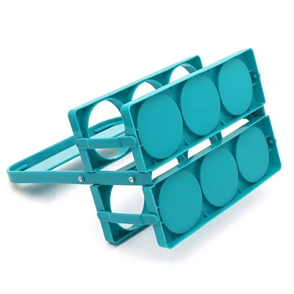 Portable Foldable Plastic Beer Carrier Basket