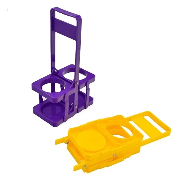 Portable Foldable Plastic Beer Carrier Basket