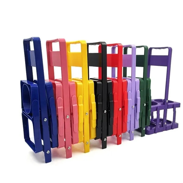 Portable Foldable Plastic Beer Carrier Basket
