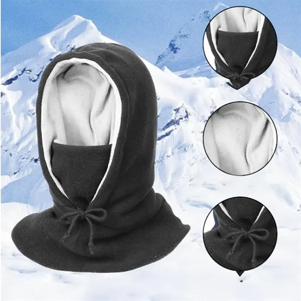 Warm Fleece Lined Winter Balaclava Hood Mask Hat