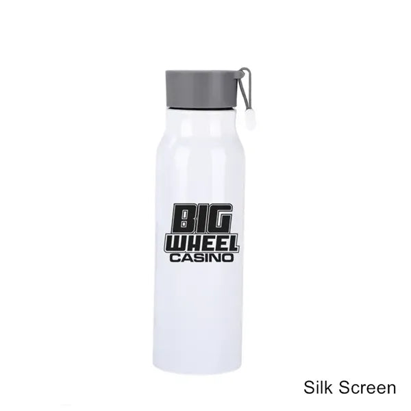 12/17 oz Stainless Steel Vacuum Sports Bottle with Strap